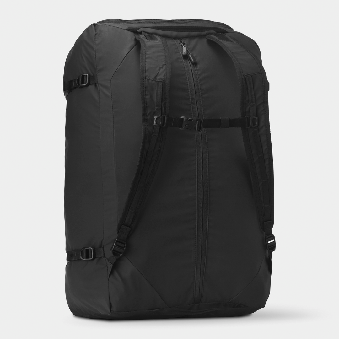 Nomatic Navigator Collapsible Duffle 42L Black Back Angle View