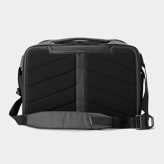 Nomatic Black Messenger Bag Back View