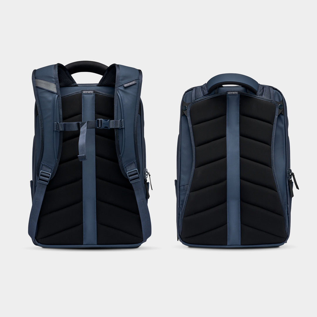 Nomatic Navy Travel Pack Chest Strap View#color_navy