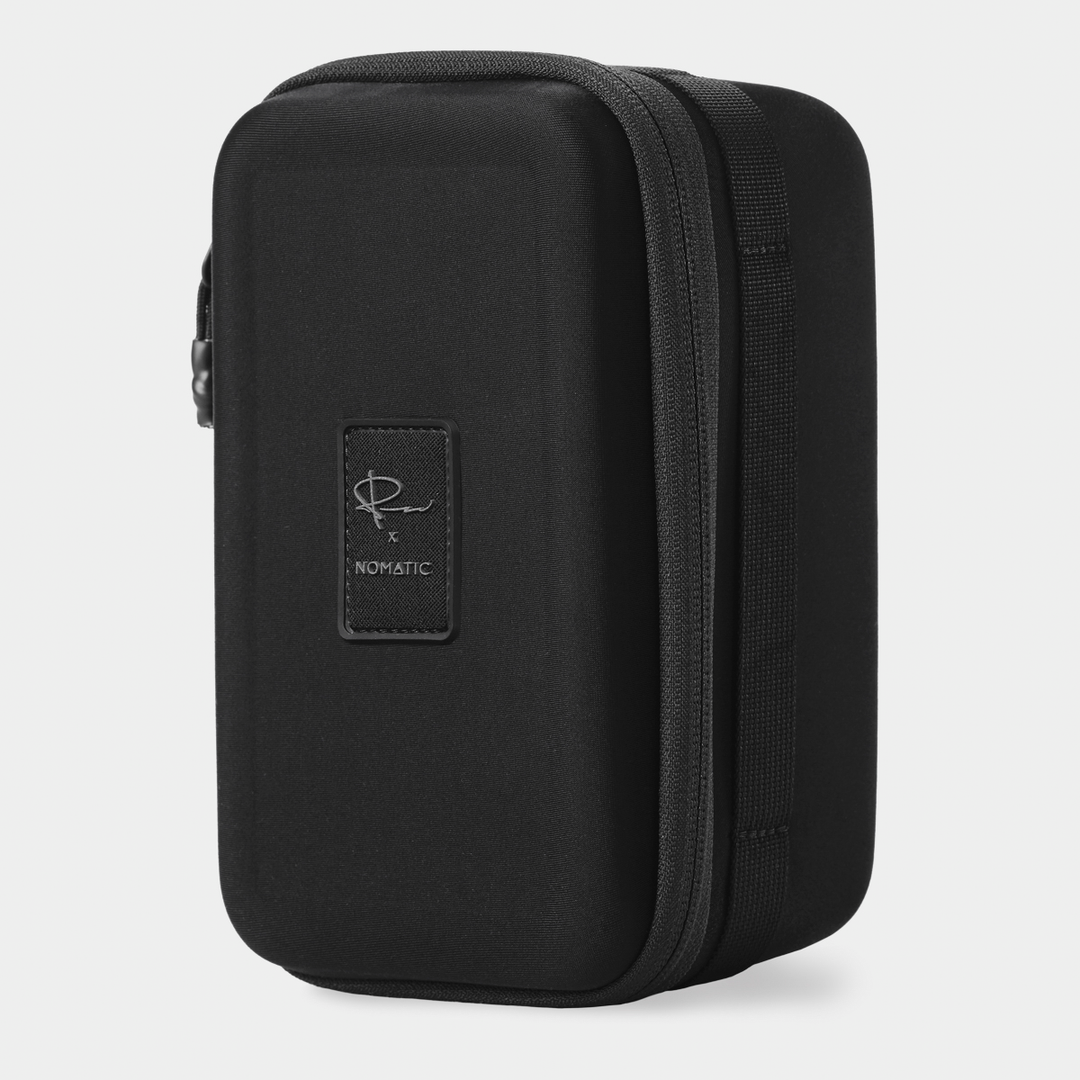 Black McKinnon Accessory Case Front Angle View