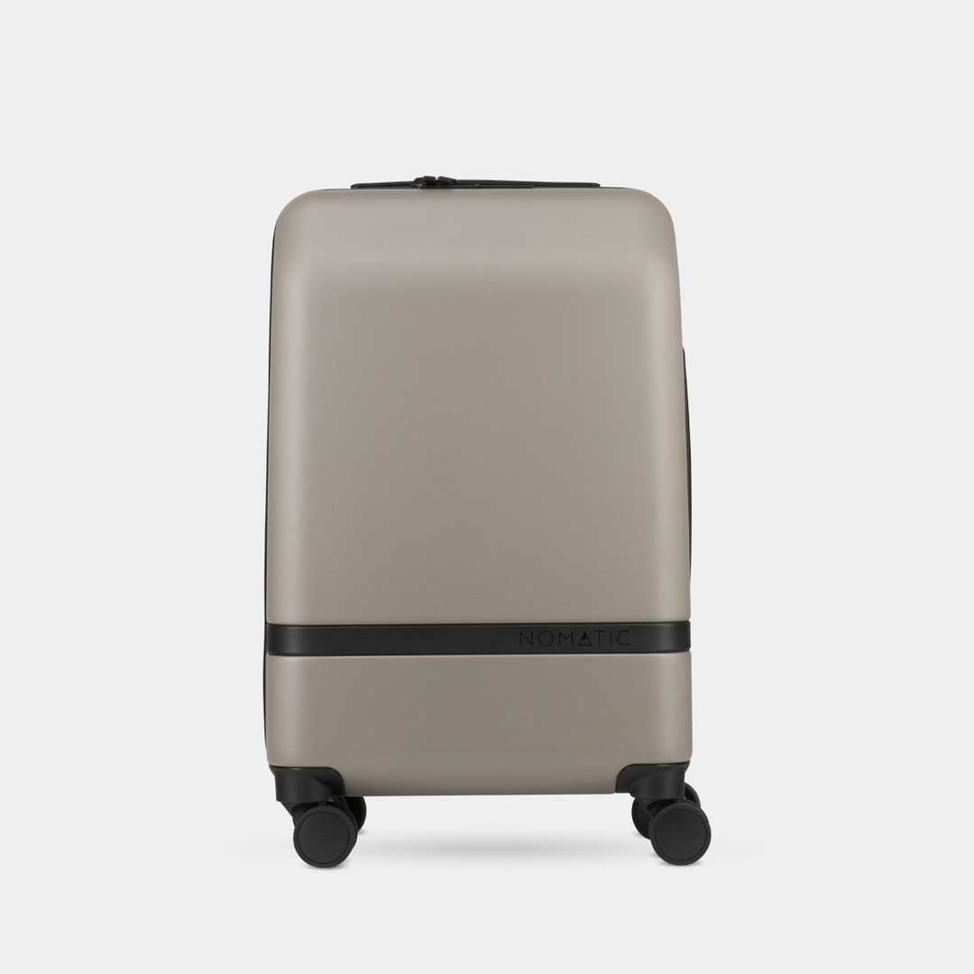 Nomatic Carry-On Classic Almond Front View#color_almond