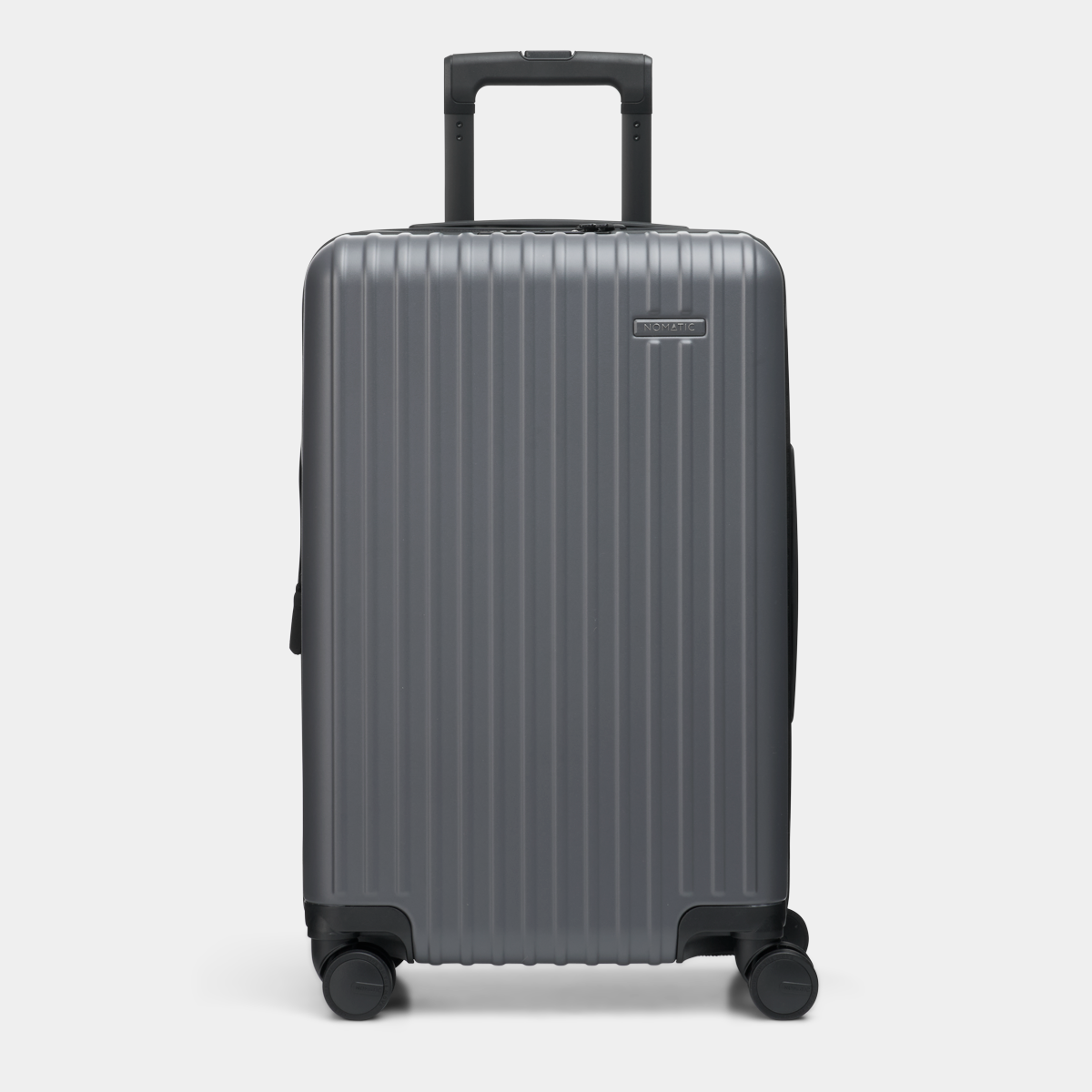 Front view of the Method Luggage Check-In color grey
#color_gray