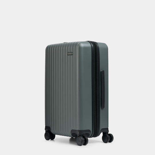 Side angle view of the Method Luggage Carry-On color moss
#color_moss