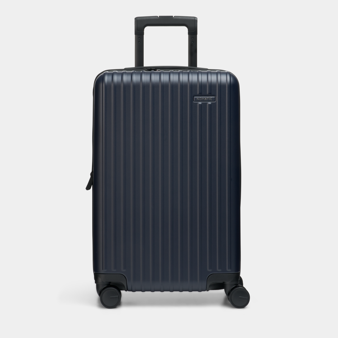 Front view of the Method Luggage Carry-On color navy
#color_navy