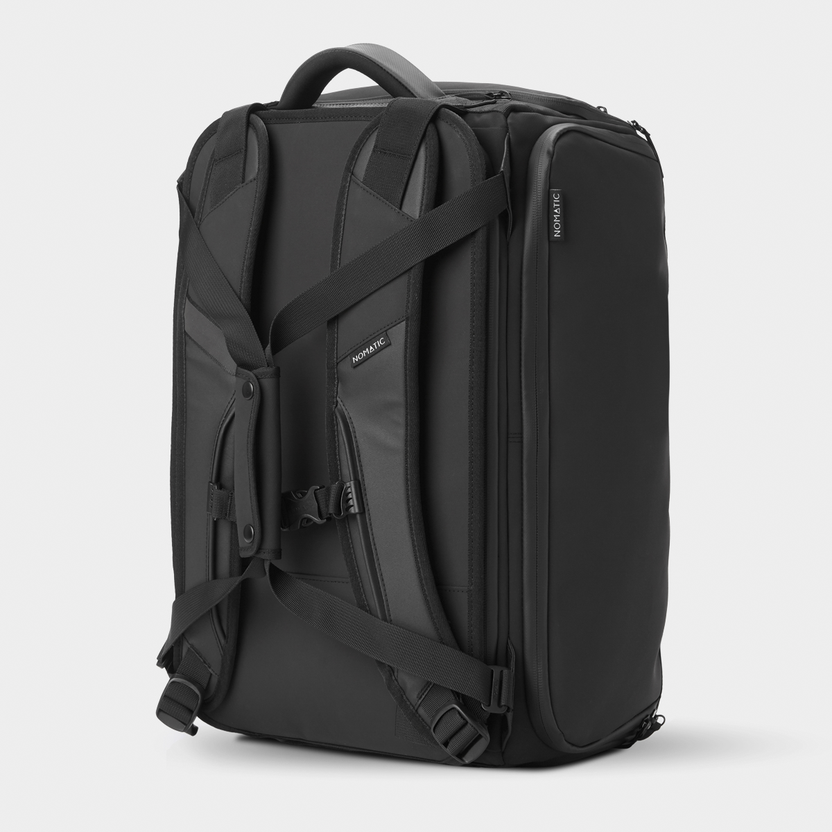 Nomatic Black Travel Bag 30L Back View